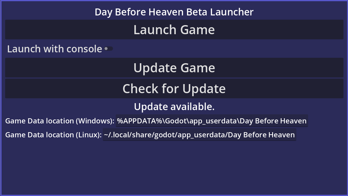 Launcher Screenshot